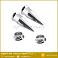 Factory Customized Fashion Stainless Steel Tunnel Taper Set Jewelry